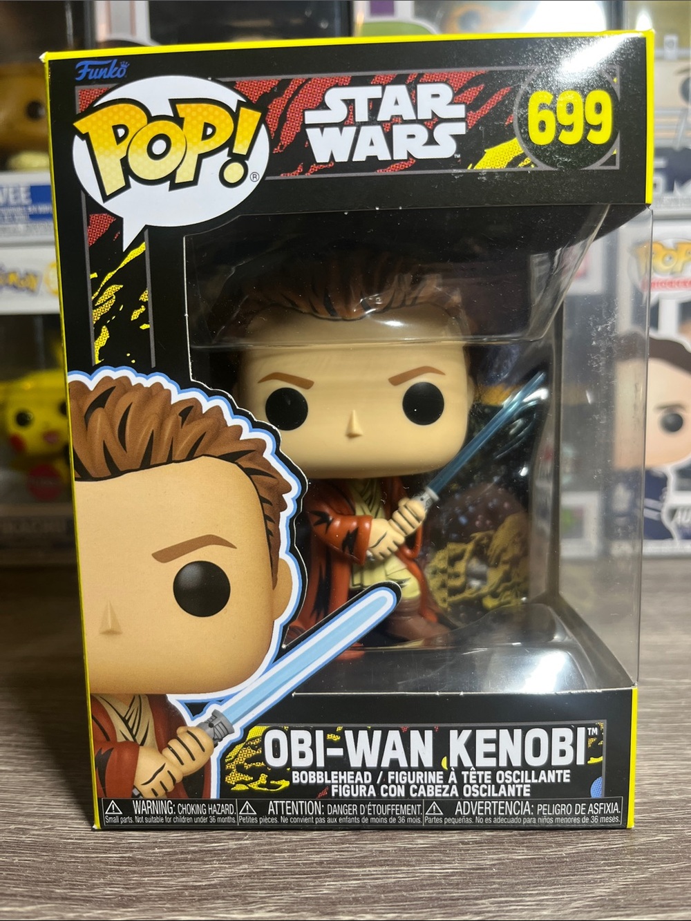 Funko Pop! Star Wars Obi-Wan Kenobi - Brown & Blue